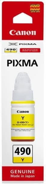 Cartus Canon GI-490Y, Yellow