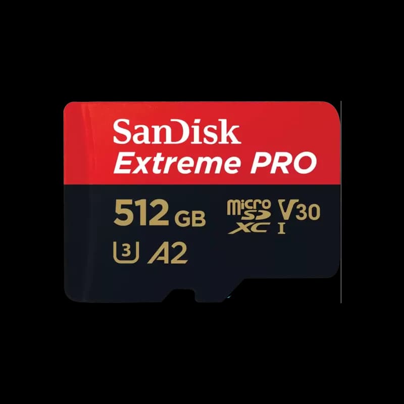 Card de memorie SanDisk Extreme PRO Micro-SDXC, 512 GB, Clasa 10 + Adaptor