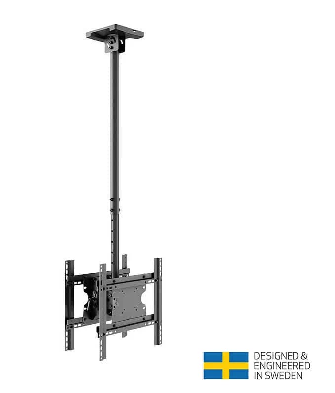 Suport TV tavan dublu Multibrackets MB-5477, 2 x 32"-55",reglabil 832-3000mm, max. 65kg
