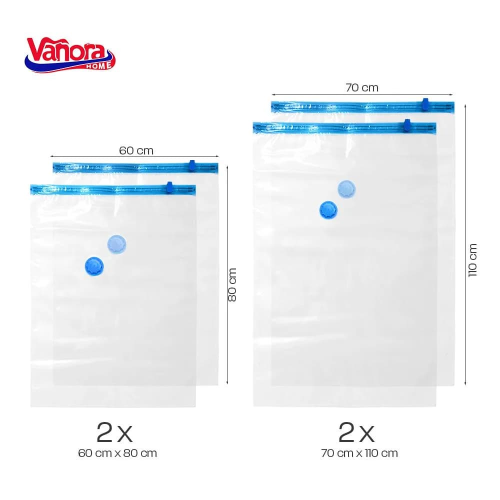 SET 4 SACI PENTRU VIDARE, VANORA HOME — miniatură