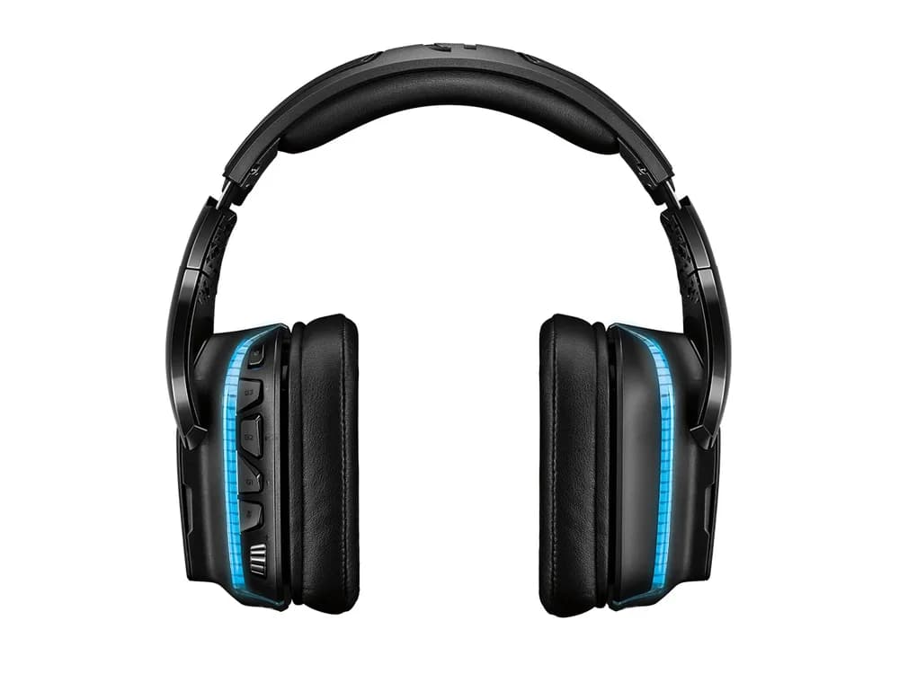 CASTI Logitech, "G935", wireless, cu fir, gaming, utilizare multimedia, microfon pe brat, conectare prin 2.4 GHz (WiFi), Jack 3.5 mm, USB 2.0, negru, "981-000744" — miniatură