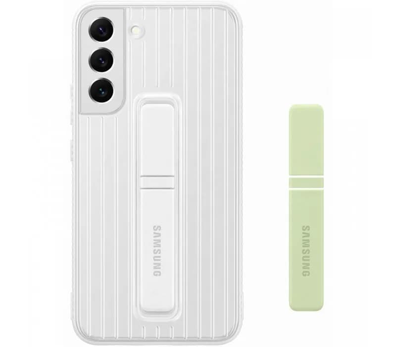 Galaxy S22 Plus; Protective Standing Cover; White "EF-RS906CWEGWW" — miniatură