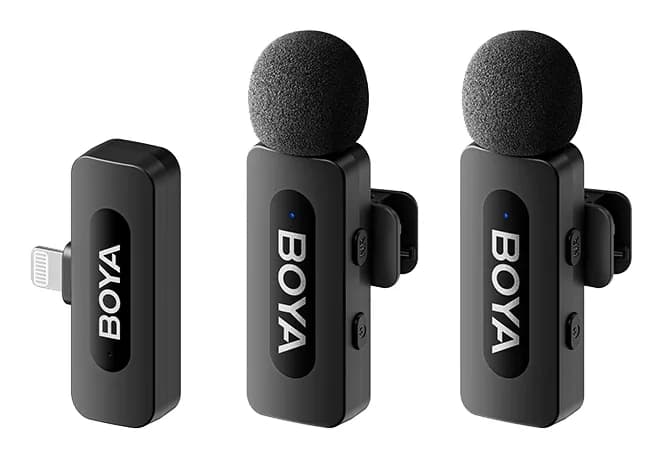 Microfon BY-V2-V2.0, Wireless, Negru "BY-V2-V2.0"