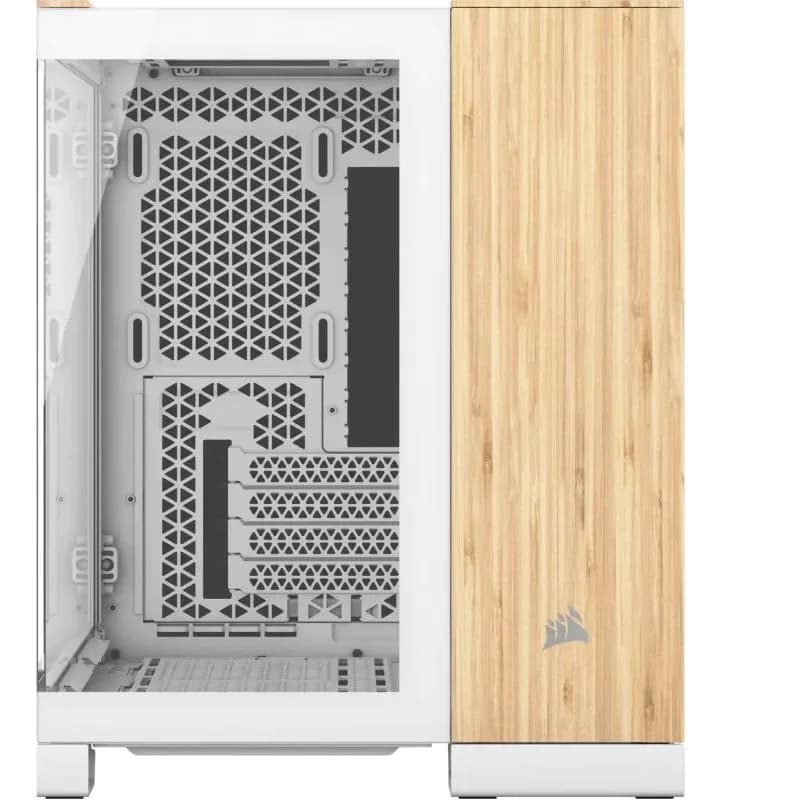 Carcasa CORSAIR 2500X, RGB, Mid Tower, White — miniatură