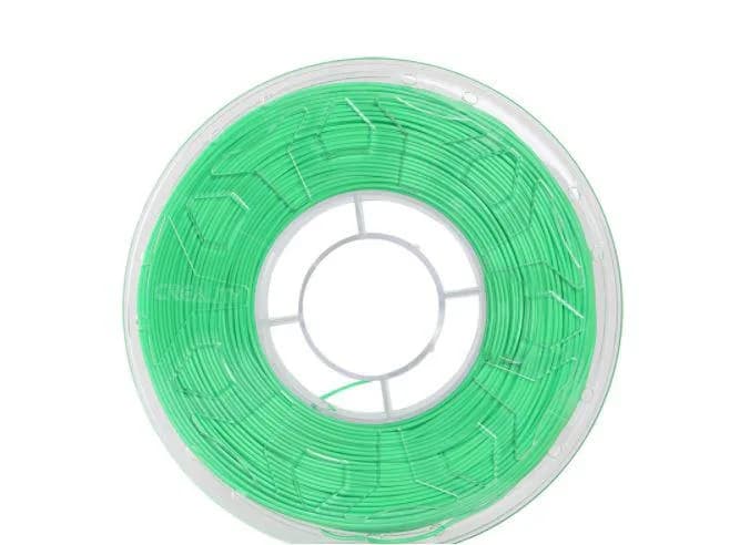CREALITY CR PLA 3D Printer Filament, fluorescent green, 1KG Printing temperature: 190-220, Filament diameter: 1.75mm, Tensile strength: 60MPa, Size of filament wheel: Diameter 200mm, height 66mm, hole diameter 56mm. Utilizare: pana la 6 luni de la deschiderea ambalajului. — miniatură