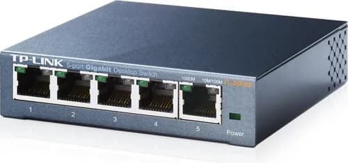 SWITCH TP-LINK 5 porturi Gigabit. carcasa metalica "TL-SG105" — miniatură