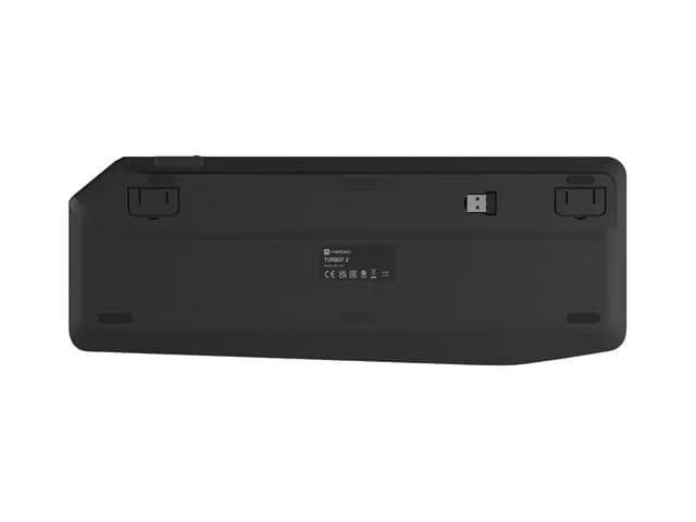 Tastatura Natec TURBOT 2, Wireless, Negru — miniatură