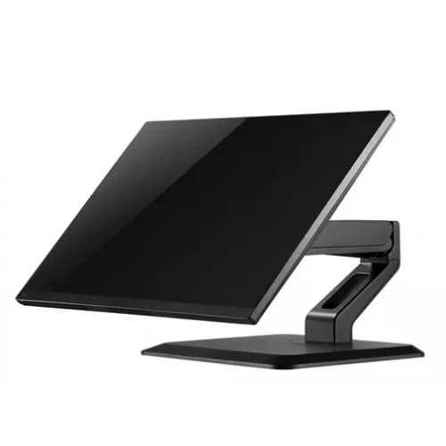 Suport monitor de birou Neomounts FPMA-D885BLACK; pentru display-uri cu diagonale 15"-32", sistem de prindere VESA 75x75~100x100, greutate maxima suportata 10kg, full motion, tilt +180°, swivel +80°, rotate +360°; gas spring; culoare negru. — miniatură