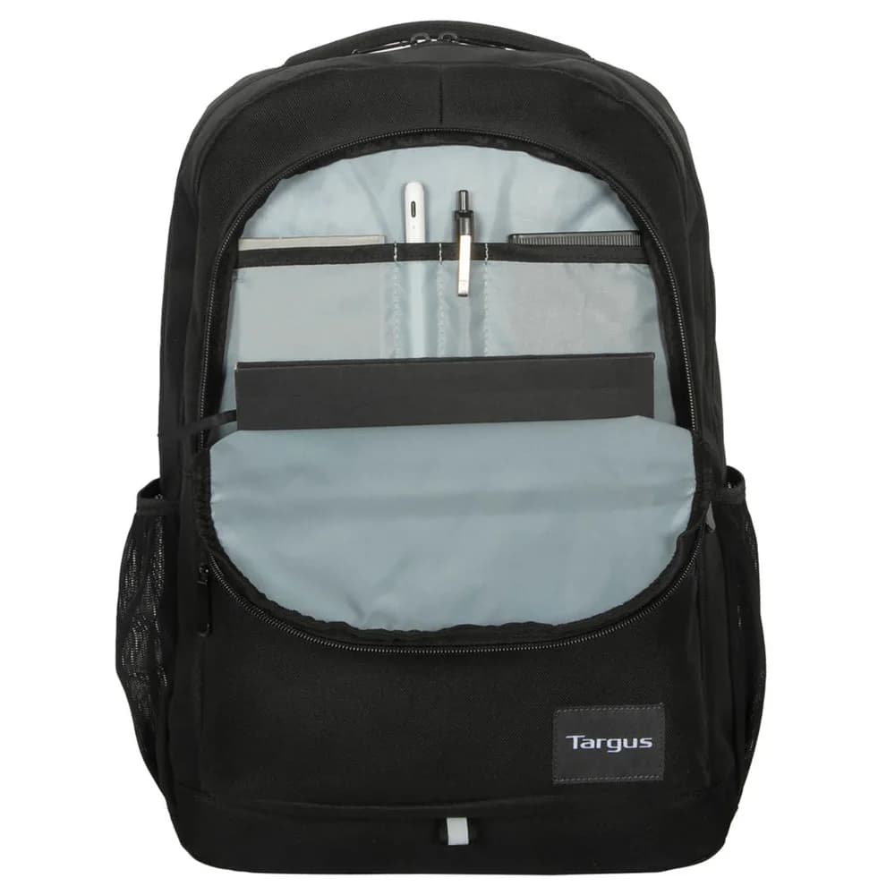 Rucsac laptop Targus Octave III, potrivit pentru laptopuril cu diagonala de 16" sau mai mici, material 600d Pol, dimensiuni 44.9 x 37.4 x 7 cm, negru "TBB653GL" — miniatură