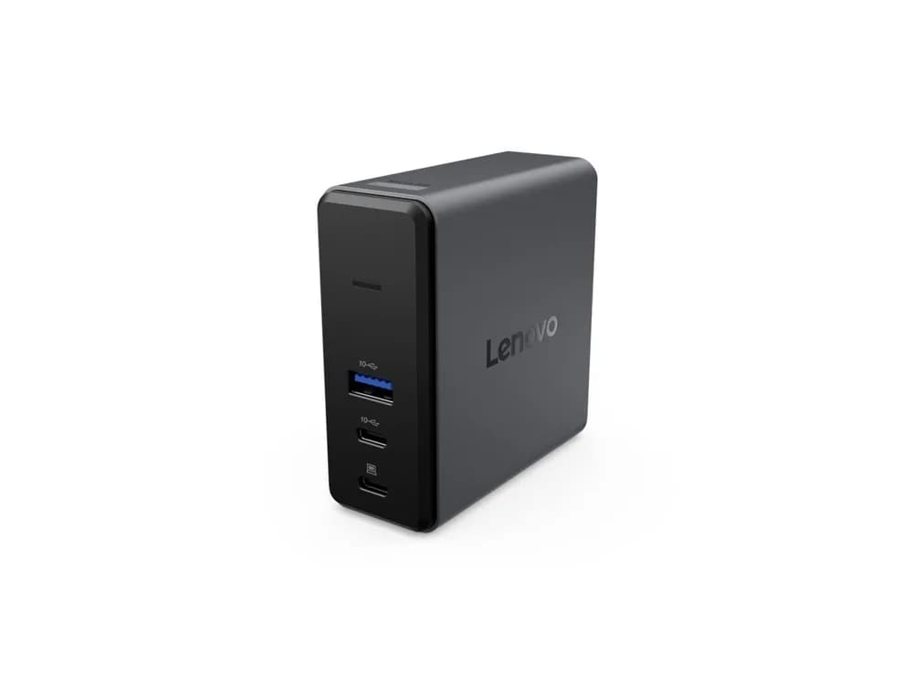 Lenovo X9 Charging GaN Dock Prin cablu USB 3.2 Gen 2 (3.1 Gen 2) Type-C Gri — miniatură