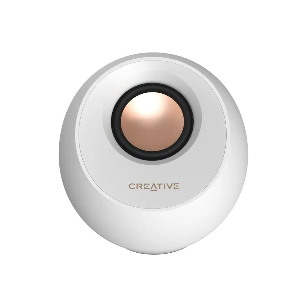 CREATIVE PEBBLE PRO 2.0 Speakers - white "51MF1710AA003" — miniatură