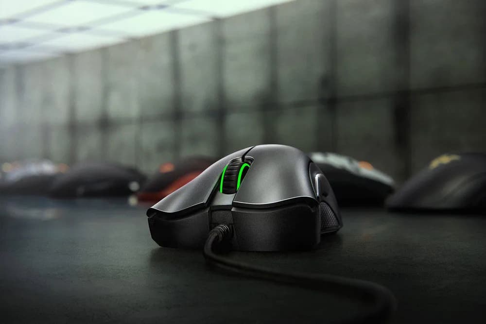 Mouse Gaming Razer DeathAdder Essential, 6400 dpi, negru — miniatură