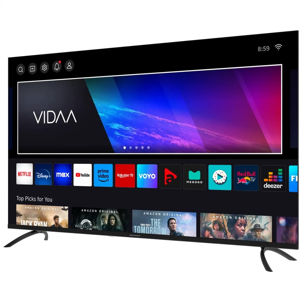 LED TV DIAMANT SMART 43HL5530U/C, 109 cm, 4K UHD, VIDAA — miniatură