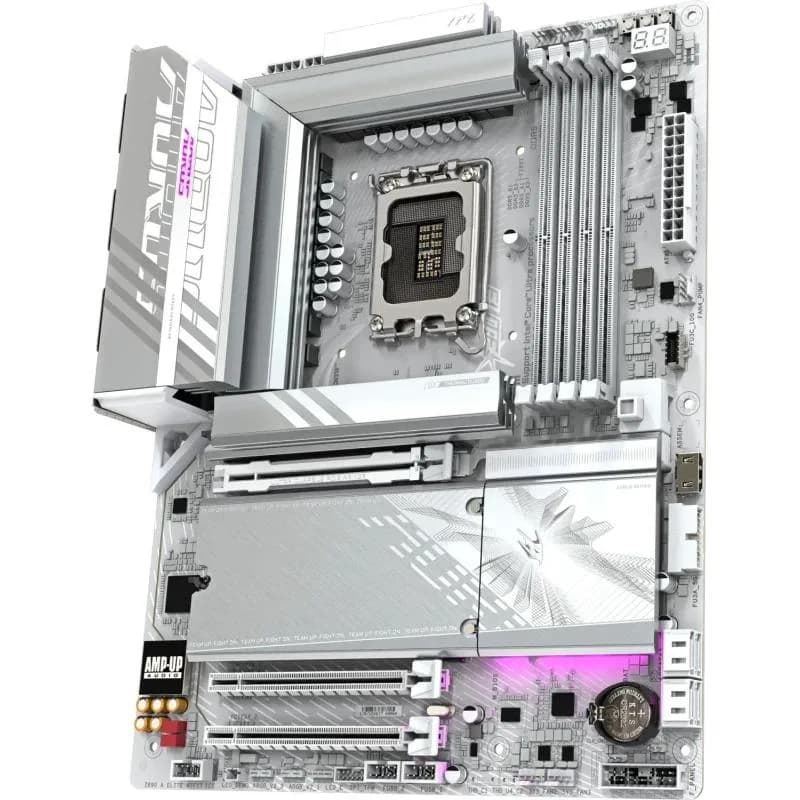 Placa de baza Gigabyte Z890 AORUS ELITE WIFI7 ICE, Socket 1851, DDR5, ATX — miniatură