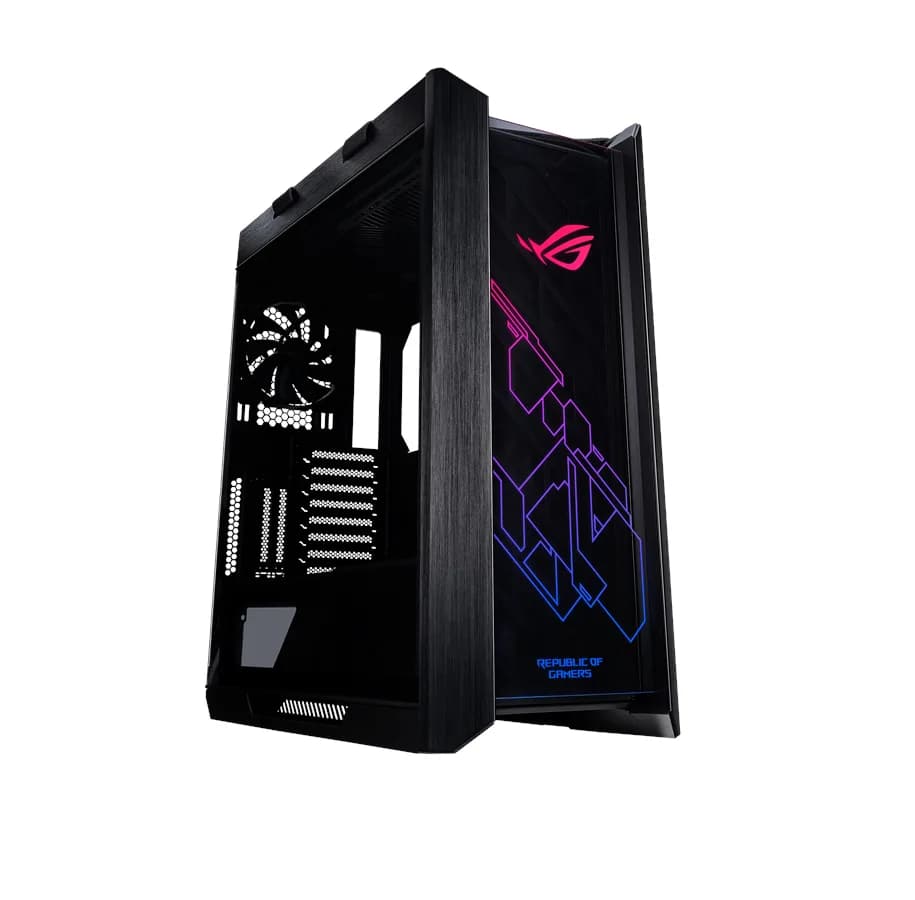 Carcasa ASUS ROG Strix Helios White Edition, tower case "90DC0023-B39000" — miniatură