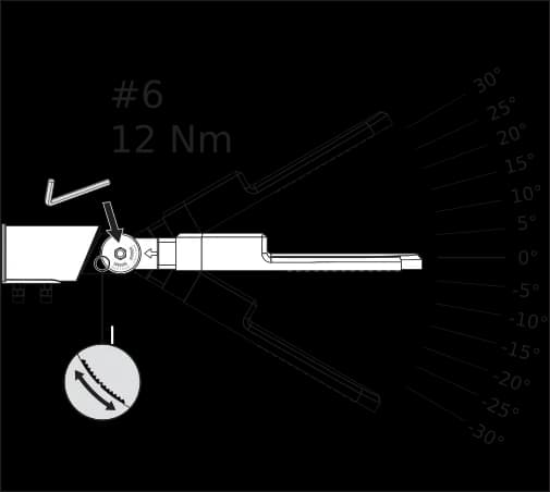 Lampa LED stradala Ledvance AREA S, 30W, 100-240V, 3900 lm, lumina calda (3000K), IP66/IK08, Østalp 48-60mm, 448x172x73mm — miniatură