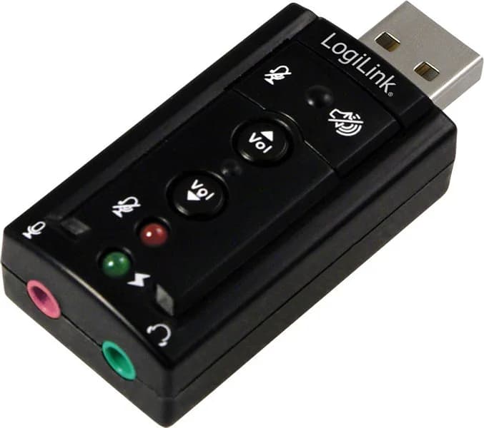 PLACA de SUNET Logilink, extern, 7.1, interfata USB 2.0, conectori 3.5 mm jack, "UA0078"