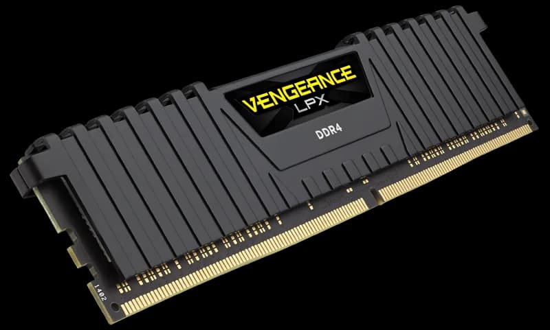 Memorie DDR Corsair DDR4 16 GB, frecventa 2666 MHz, 8 GB x 2 module, radiator, "CMK16GX4M2A2666C16" — miniatură