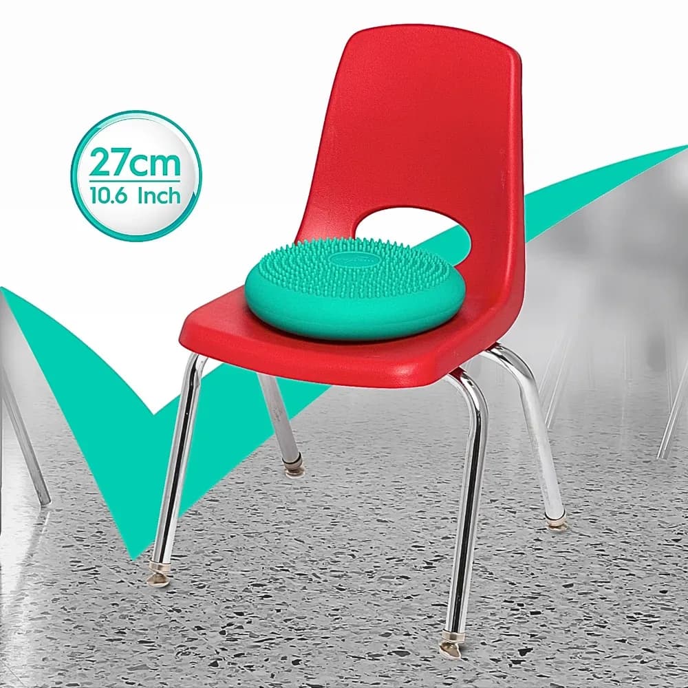 Pernă Senzorială Wiggle Seat Mică Verde 27 cm — miniatură