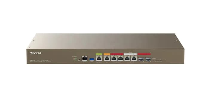 ROUTER Tenda wireless VPN, multi-WAN, multigigabit 1 x 2.5GE RJ45, 5 x GE RJ45, 2 x SFP, "G300-F"
