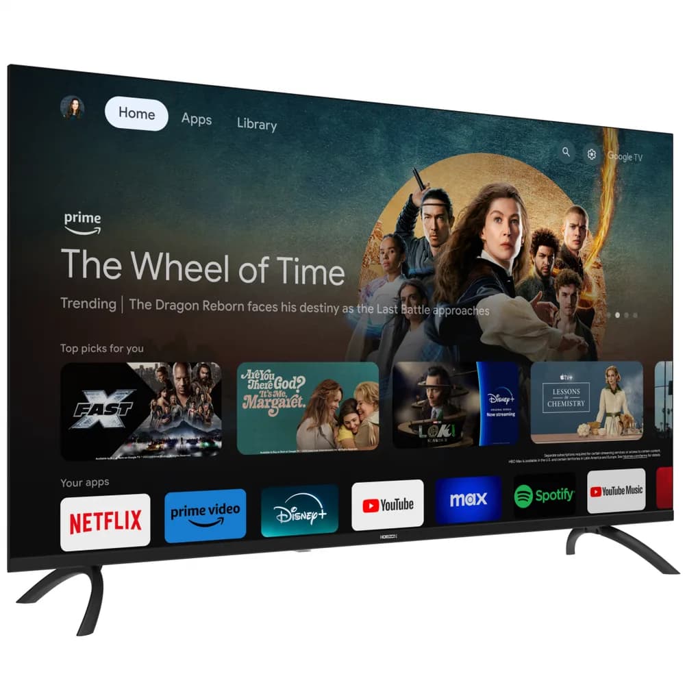 LED TV HORIZON 4K-GTV 65HL7590U/D, 65" D-LED, 4K Ultra HD (2160p), Dolby Vision HDR / HDR10 / HLG + MicroDimming, Digital TV-Tuner DVB- S2/T2/C, CME 400Hz, Googlecast + Google Assistant + BT, Contrast 5000:1, 350 cd/m2,1x LAN (RJ45), 1xCI+, 2x HDMI (v2.0), 2x HDMI (v2.1), 2x USB (v2.0), 1x AV — miniatură