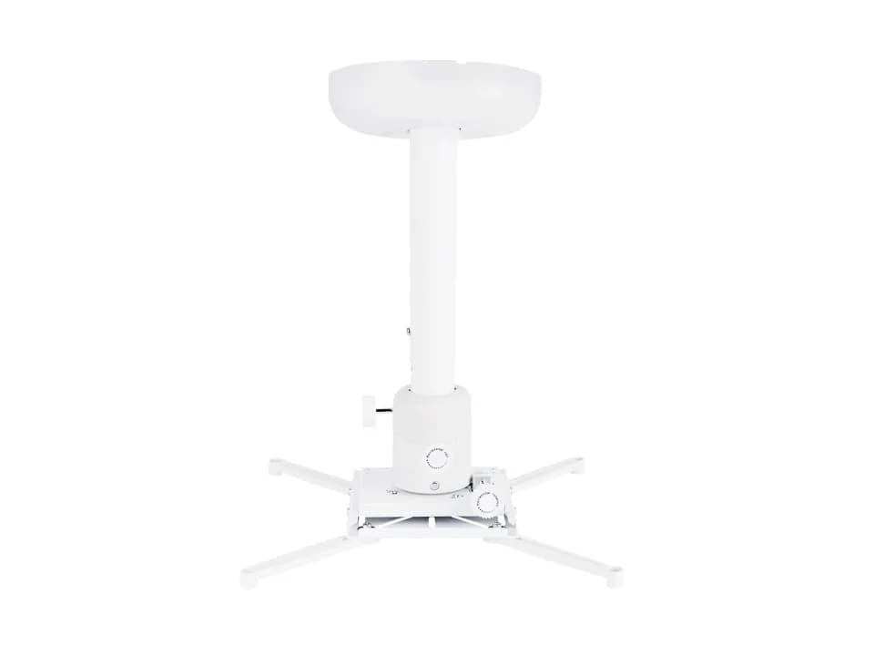 Suport videoproiector de tavan Multibrackets MB-3149, reglabil 30-48cm,max.15kg, alb
