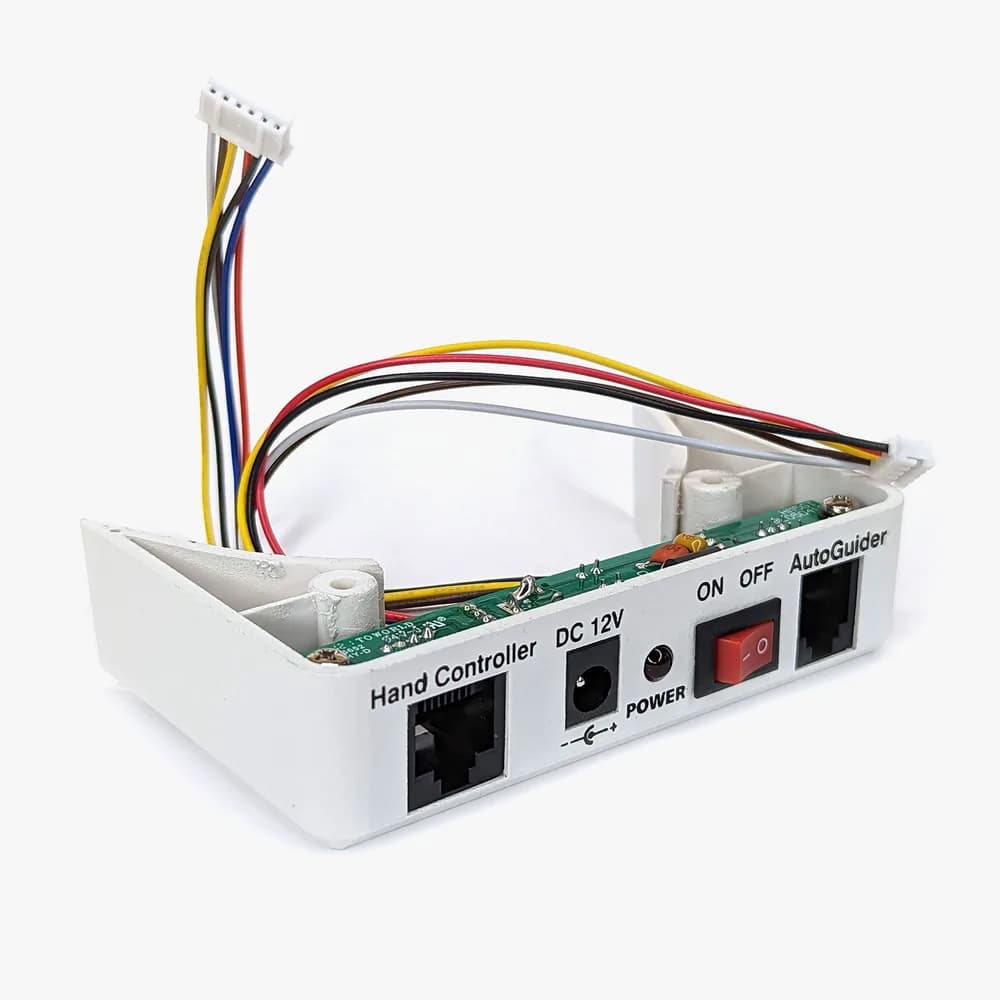 Panou de conectare pentru mecanica HEQ5 Pro (cu electronică încorporată)