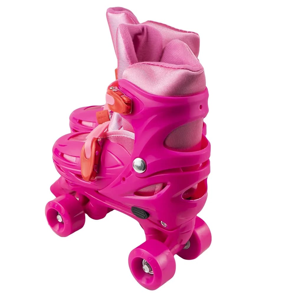 Set patine cu rotile+casca+cotiere+genunchiere, L (39-43) — miniatură