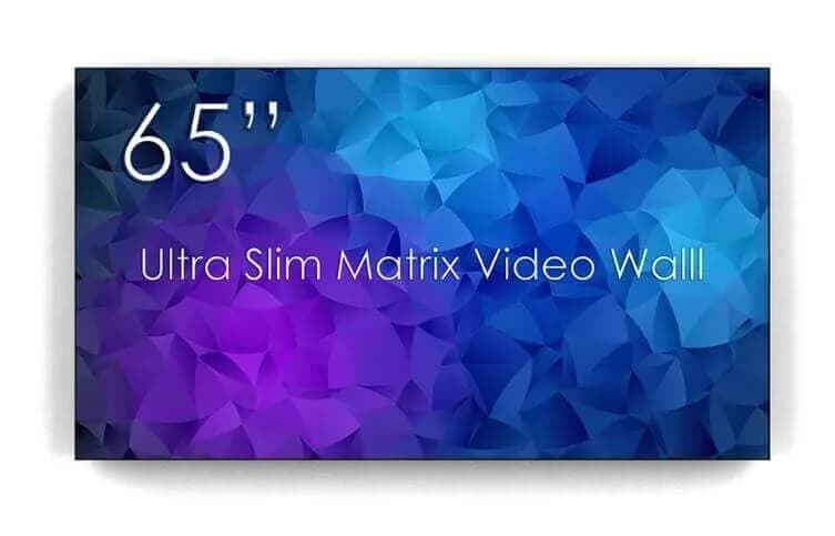 Pachet format din 2 display-uri pentru Video Wall SWEDX 65" Ultra Slim Matrix UMX-65K8-01, UHD. 3.5 mm Bezel