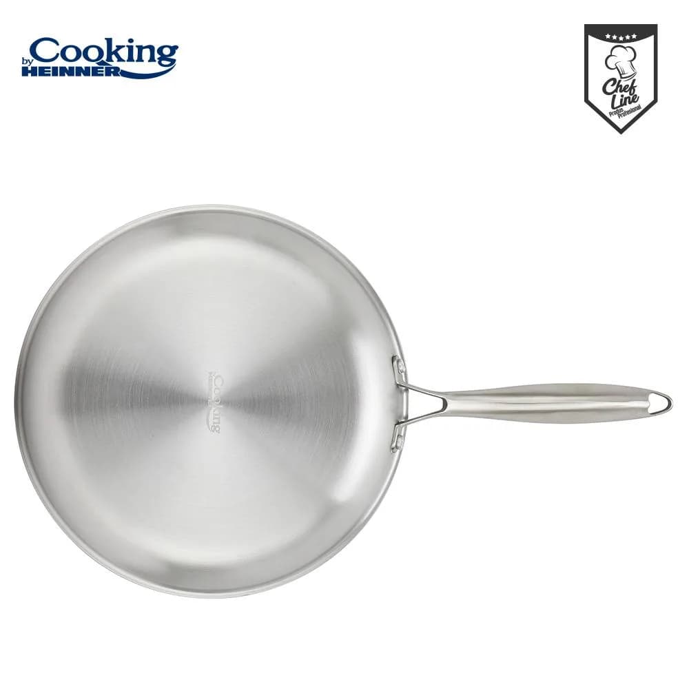 TIGAIE INOX IN 3 STRATURI 28X5.5 CM, TITANIUM3, COOKING BY HEINNER — miniatură
