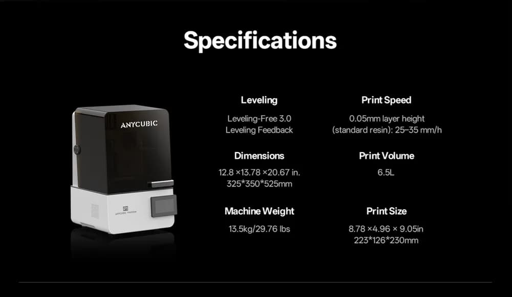 Imprimantă 3D cu rășină Anycubic Photon P1 — miniatură