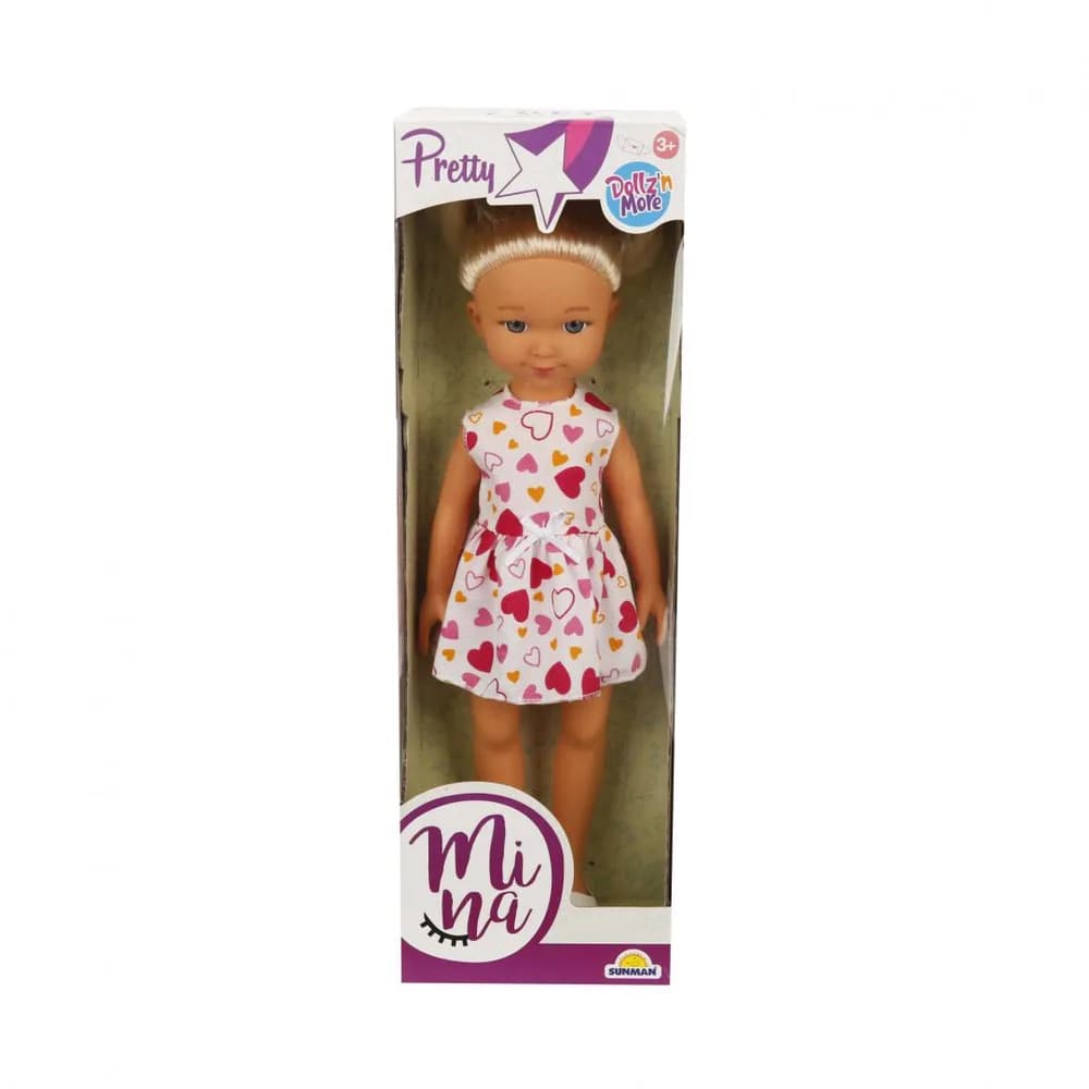 THE CUTE MINA DOLL, DIMENSIONS: 35 CM. HEIGHTS, VARIOUS MODELS — miniatură