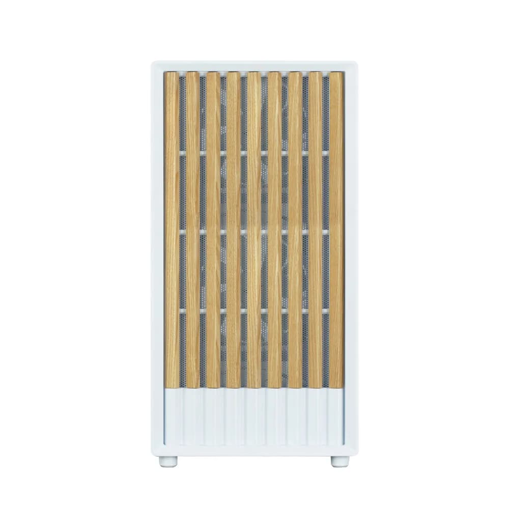 CARCASA Zalman "P10 NAMU", mini tower, gaming, fara sursa, suporta 7xfan, 3xfan inclus, PSU shroud, display 9.1inch, USB Type-C x 1, USB 3.1 gen1, audio+mic, 5 sloturi expansiune, alb, "P10 NAMU White" — miniatură