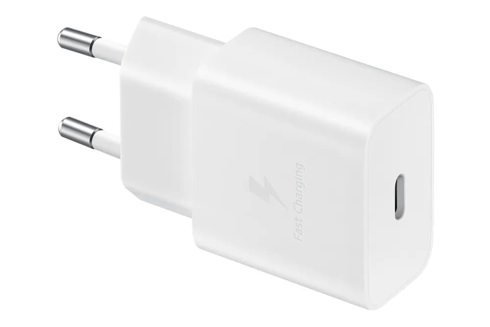 Incarcator retea 220V Samsung, USB Type C, fast charge, alb, "EP-T1510XWEGEU"