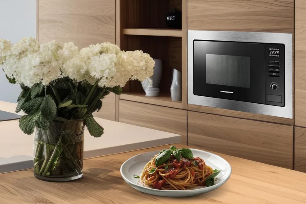 CUPTOR CU MICROUNDE HEINNER HMW-MDBI25GDIX — miniatură