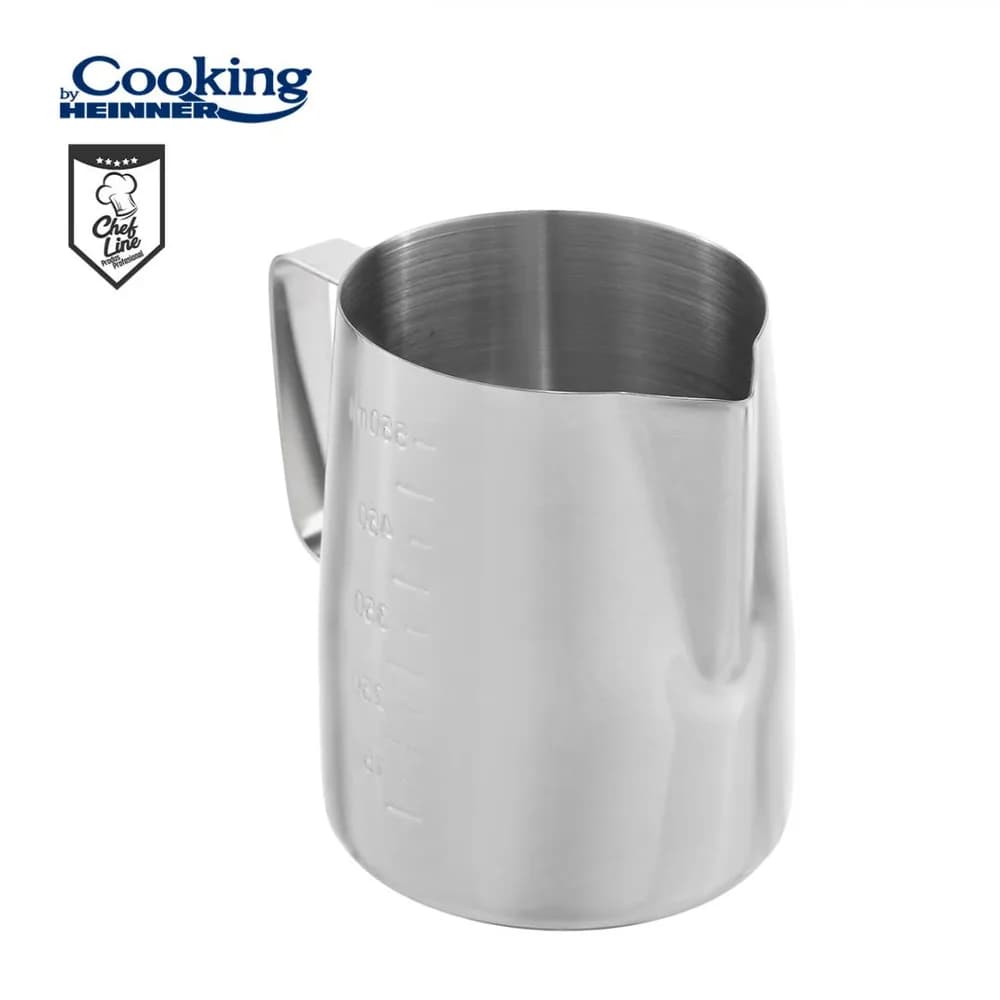 CANA INOX LAPTE 550 ML, COOKING BY HEINNER, CHEF LINE — miniatură