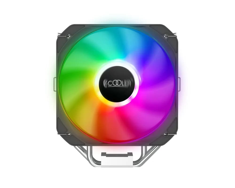COOLER PCCOOLER, skt. universal, racire cu aer, vent. 130.6 mm x 1, 1600 rpm "PALADIN 400 ARGB" — miniatură