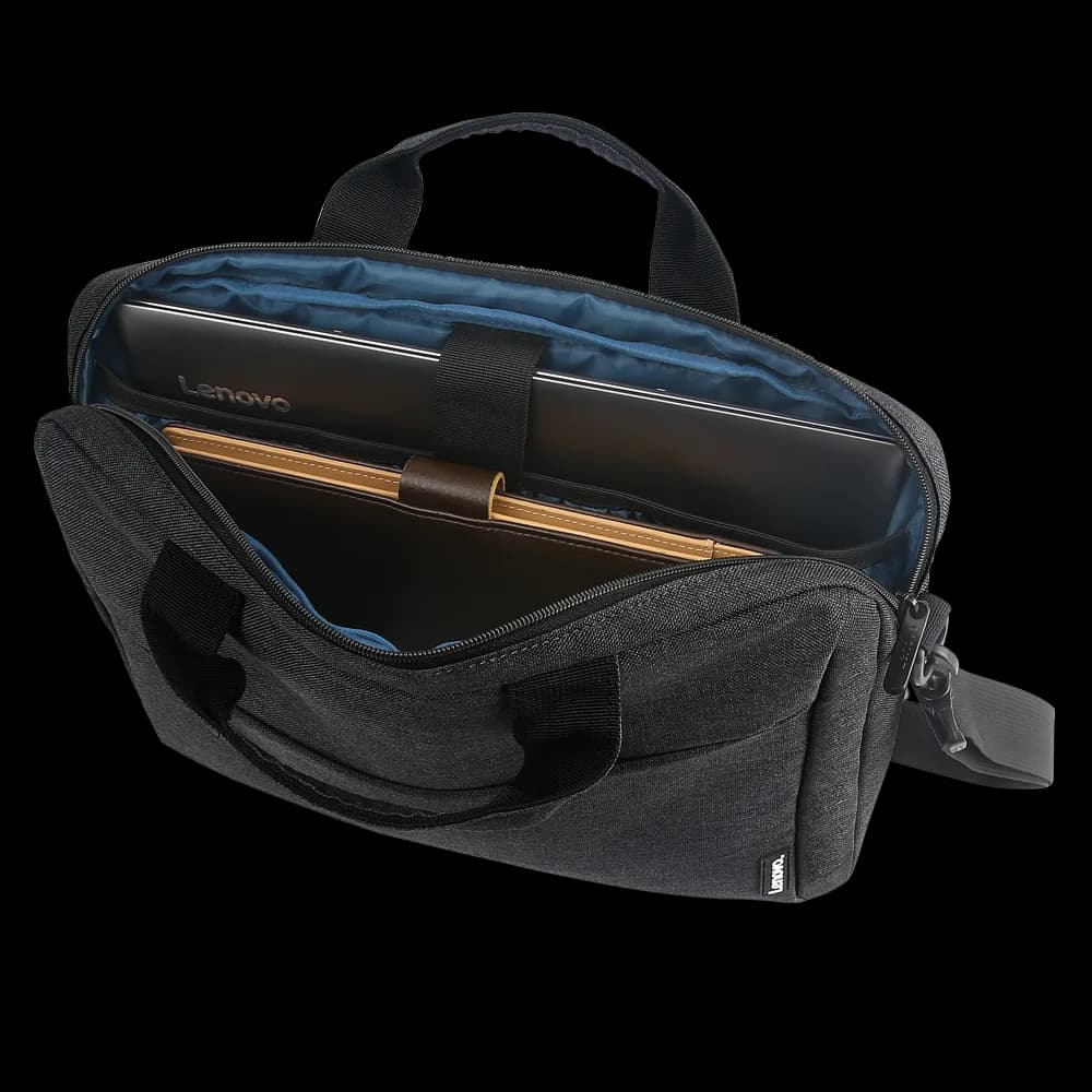Geanta laptop Lenovo Casual Toploader T210, neagra — miniatură