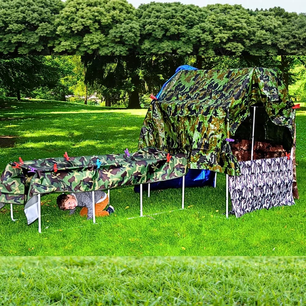 Cadre pentru colibă „House Hideaway” (kit extra mare pentru construit bârloguri) — miniatură