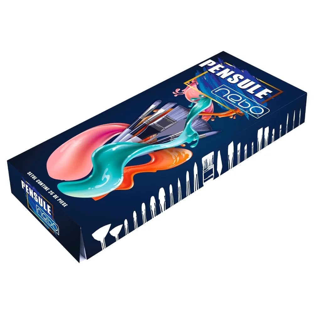 Set pensule profesionale - NEBO — miniatură