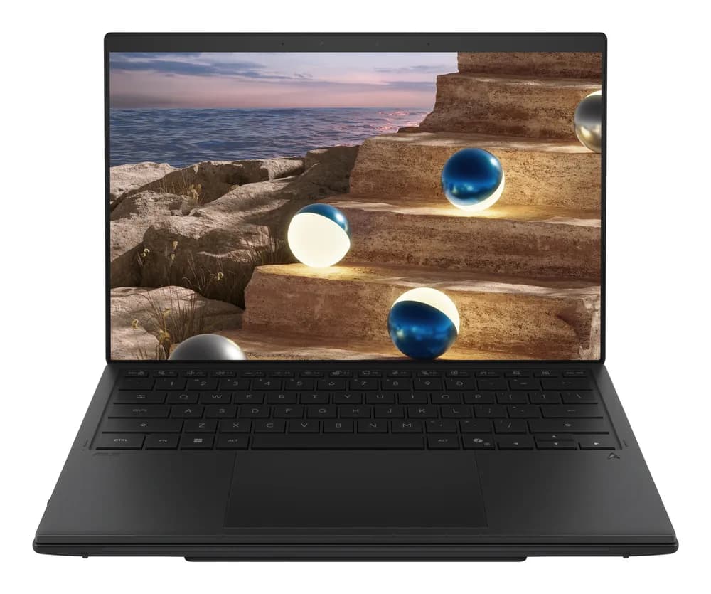 14 Zenbook DUO UX8407AA, 3K OLED 144Hz Touch, Procesor Intel® CoreTM Ultra X9 388H (18M Cache, up to 5.10 GHz), 32GB LPDDR5X, 1TB SSD, Intel Arc B390, Win 11 Pro, Moher Gray "UX8407AA-SN231X"