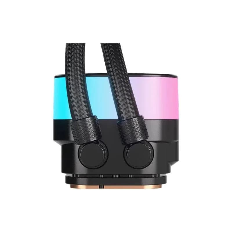 Cooler Procesor CORSAIR iCUE LINK TITAN RX RGB, Lichid, 12 cm, 2 ventilatoare, aRGB — miniatură