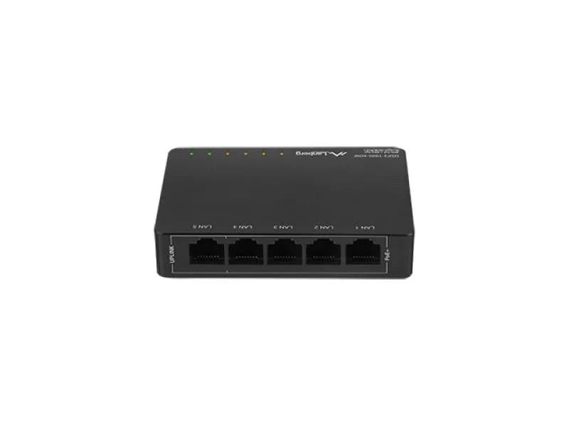 Switch DSP3-1005-60W 5x 1 Gb PoE+ (4 porturi PoE 30W/port, max. 60W), fara management, desktop