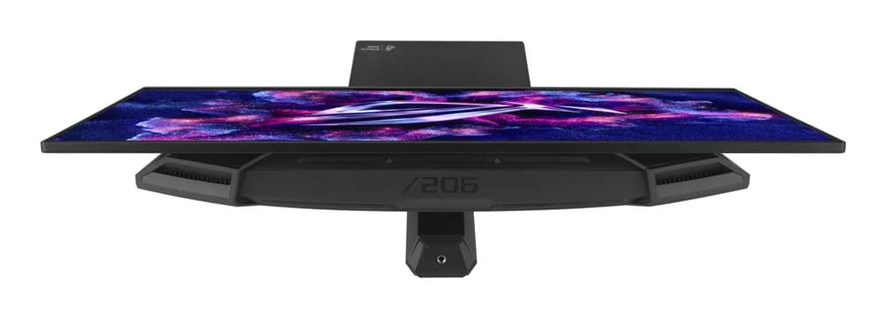 Monitor Gaming QD-OLED ASUS ROG Strix OLED 26.5" XG27AQDPG, QHD (2560 x 1440), HDMI, DisplayPort, Pivot, 500 Hz, 0.03 ms (Negru) "90LM0C50-B01971" — miniatură