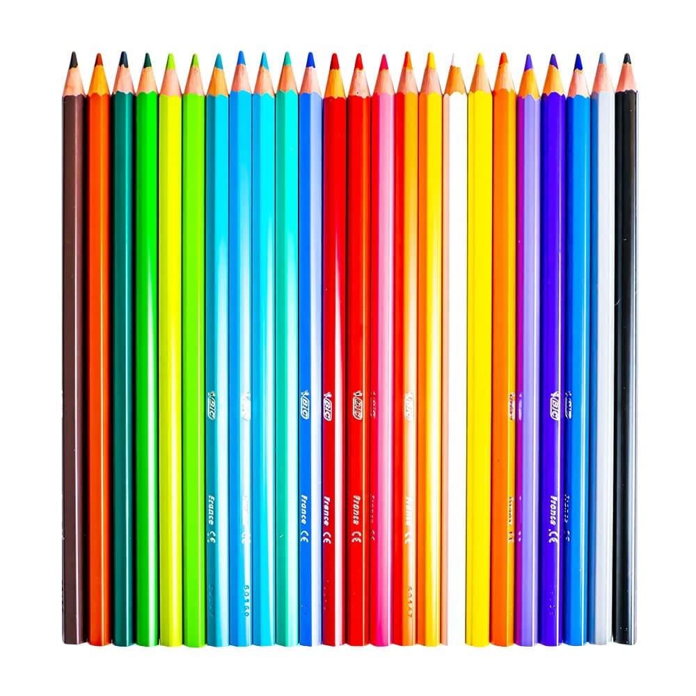 Creioane colorate Tropicolors set 24 - BIC — miniatură