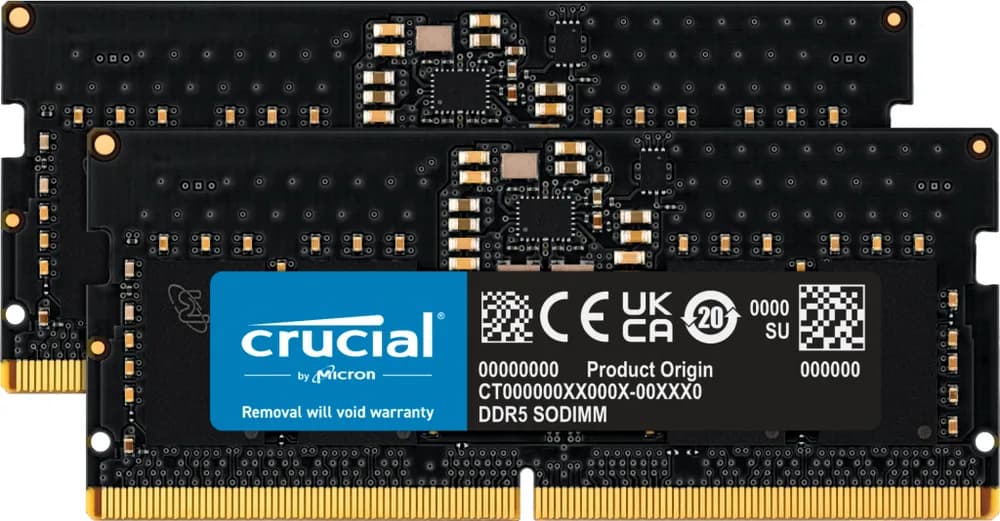 Memorie laptop DDR5 16GB 4800MHZ CL40 Dual-Kit "CT2K8G48C40S5"