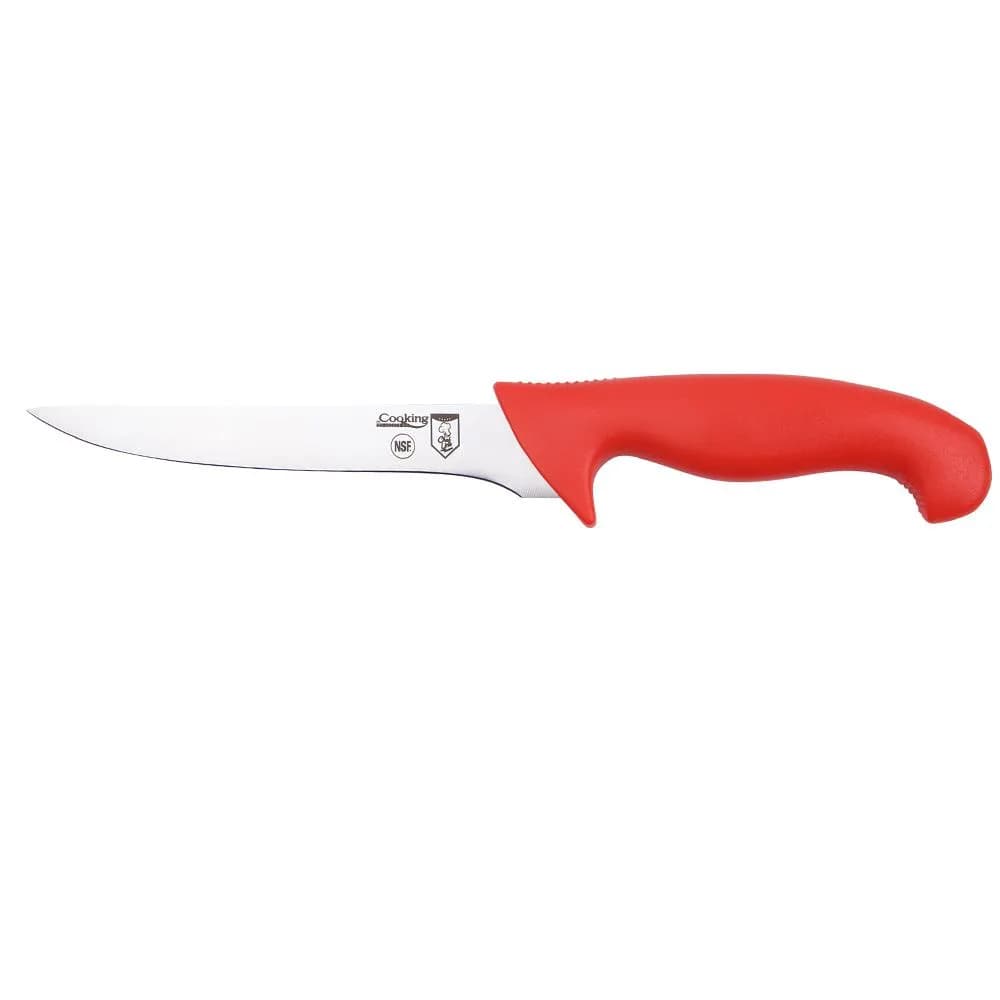 CUTIT DEZOSAT PROFESIONAL 18 CM, ROSU, CHEF LINE, COOKING BY HEINNER — miniatură