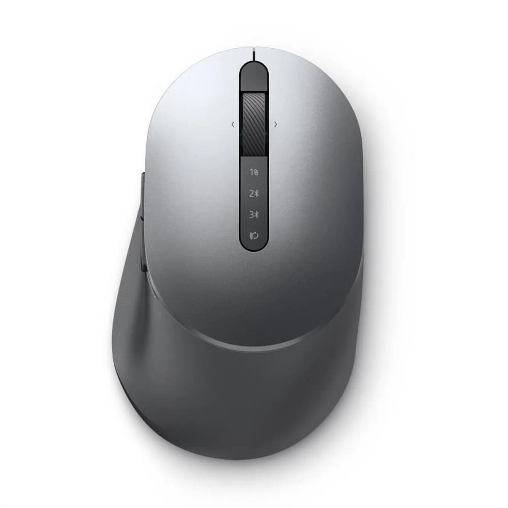 MOUSE DELL, "MS5320W", PC sau NB, wireless, Bluetooth | 2.4GHz, optic, 1600 dpi, butoane/scroll 7/1, mod dual de conectare, gri, "570-ABHI" — miniatură