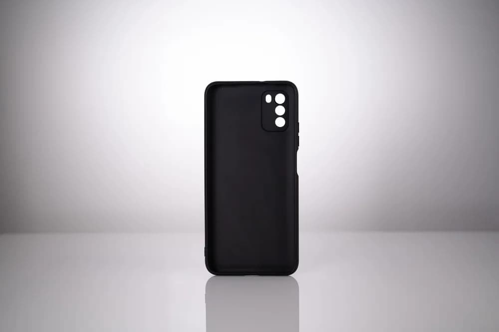 Husa Xiaomi Pocophone M3 Spacer, negru, grosime 1.5mm, material flexibil TPU "SSPPC-XI-PC-M3-TPU" — miniatură