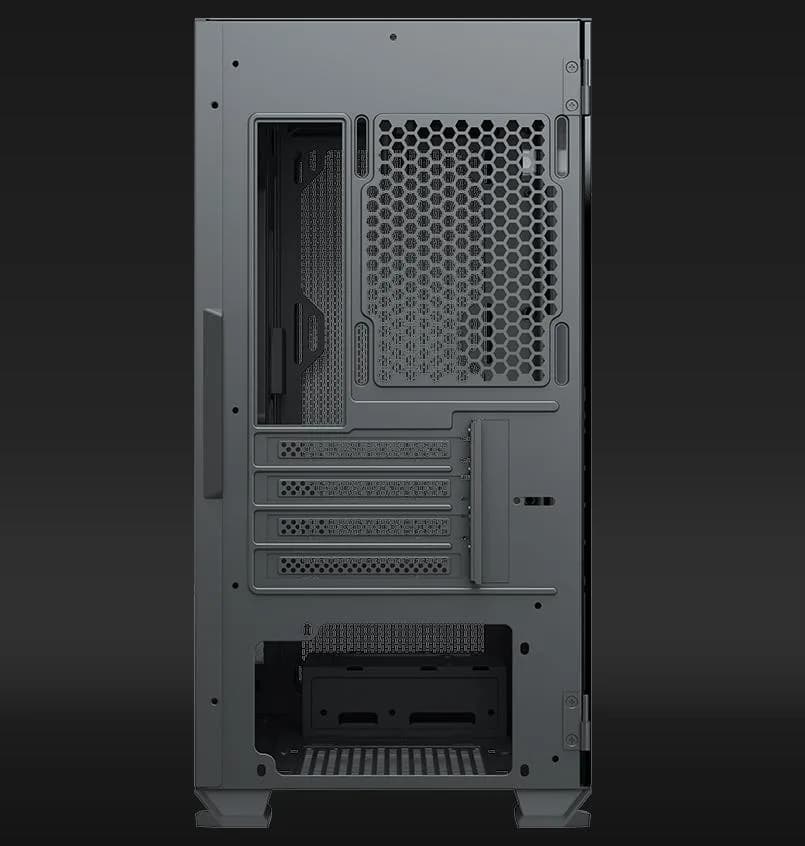 Carcasa AQIRYS WEZEN, RGB, Mid Tower, Black — miniatură